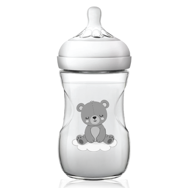 Mammia Natural Feeling Bottle with Pattern 330ml