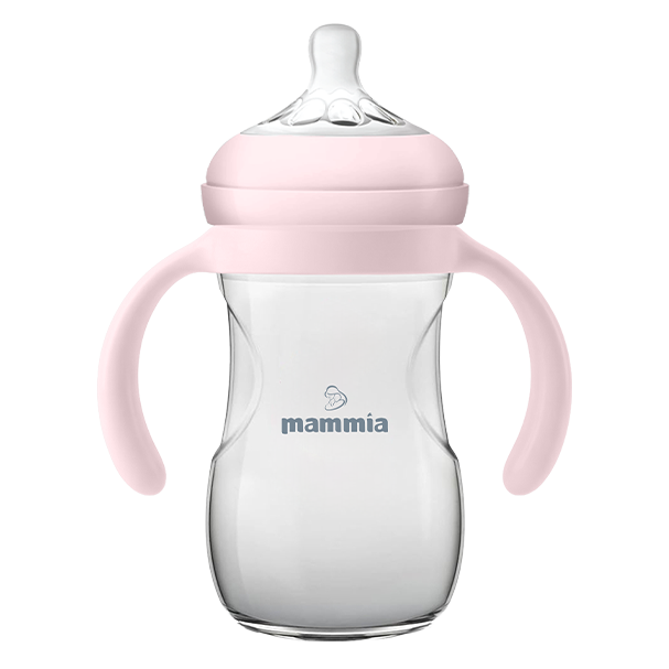 رضّاعة Mammia Natural Feeling بمقبض مريح 330 مل